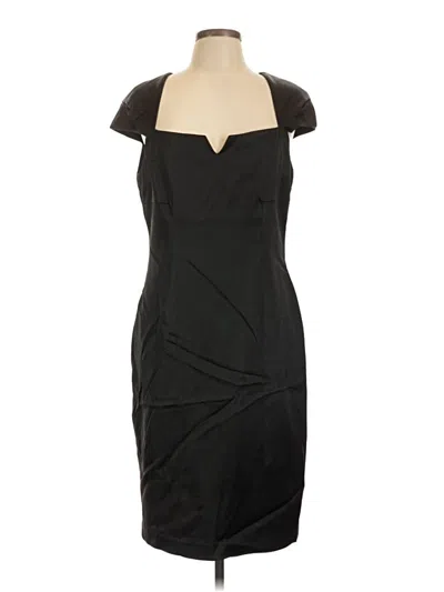 Pre-owned David Meister Cocktail Dress In Black