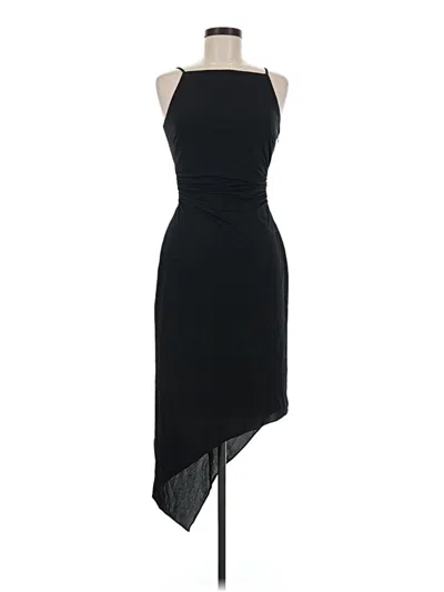 Pre-owned David Meister Cocktail Dress In Black