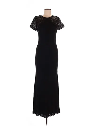 Pre-owned David Meister Cocktail Dress In Black