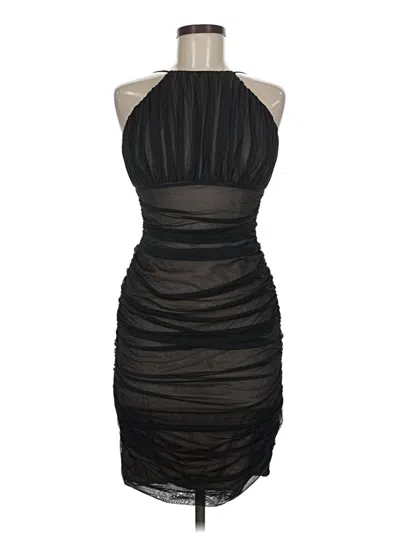 Pre-owned David Meister Cocktail Dress In Black