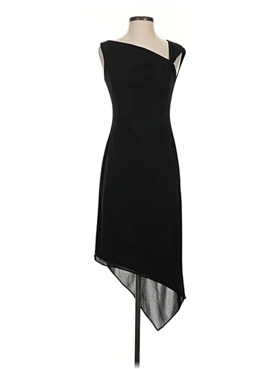 Pre-owned David Meister Cocktail Dress In Black
