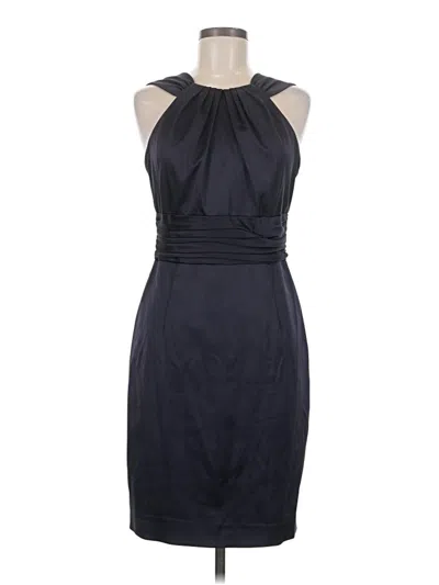 Pre-owned David Meister Cocktail Dress In Black