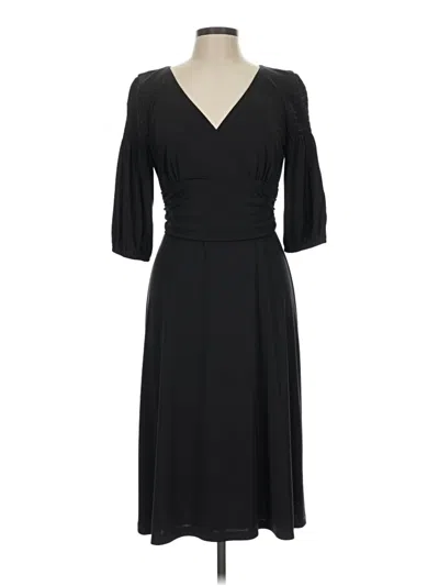 Pre-owned David Meister Cocktail Dress In Black