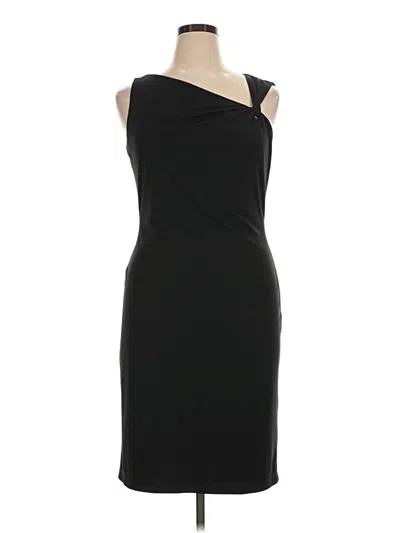 Pre-owned David Meister Cocktail Dress In Black