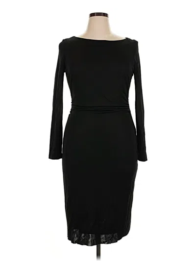 Pre-owned David Meister Cocktail Dress In Black