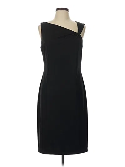 Pre-owned David Meister Cocktail Dress In Black