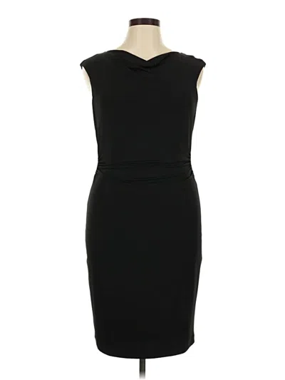 Pre-owned David Meister Cocktail Dress In Black