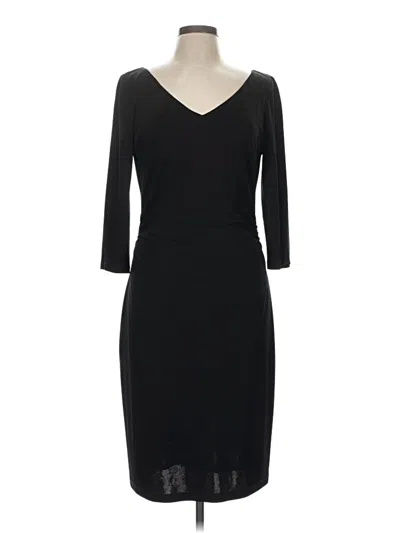 Pre-owned David Meister Cocktail Dress In Black