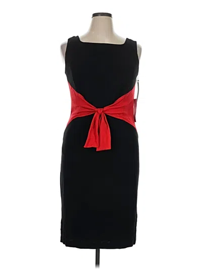 Pre-owned David Meister Cocktail Dress In Black