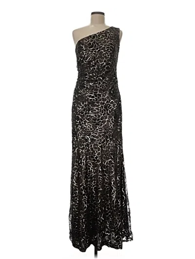 Pre-owned David Meister Cocktail Dress In Black