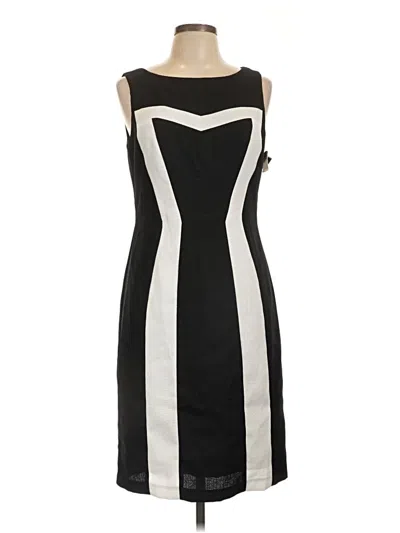 Pre-owned David Meister Cocktail Dress In Black