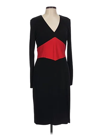 Pre-owned David Meister Cocktail Dress In Black