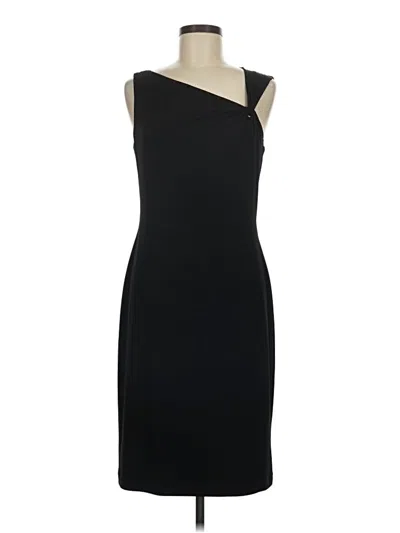 Pre-owned David Meister Cocktail Dress In Black
