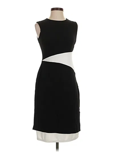 Pre-owned David Meister Cocktail Dress In Black