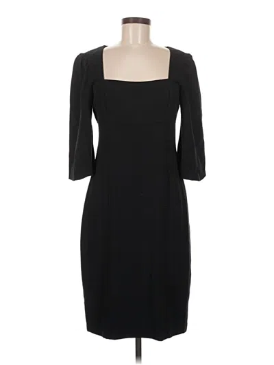 Pre-owned David Meister Cocktail Dress In Black