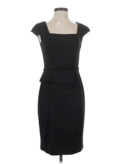 Pre-owned David Meister Cocktail Dress In Black