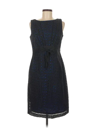 Pre-owned David Meister Cocktail Dress In Blue