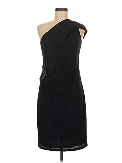 Pre-owned David Meister Cocktail Dress In Blue