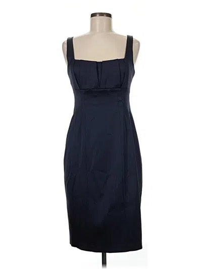 Pre-owned David Meister Cocktail Dress In Blue