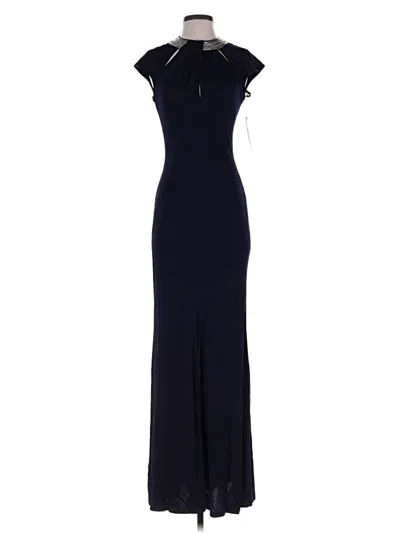 Pre-owned David Meister Cocktail Dress In Blue