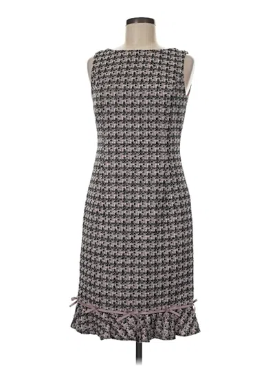 Pre-owned David Meister Cocktail Dress In Gray