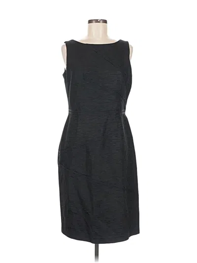 Pre-owned David Meister Cocktail Dress In Gray
