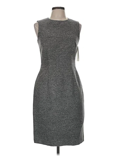 Pre-owned David Meister Cocktail Dress In Gray
