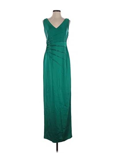 Pre-owned David Meister Cocktail Dress In Green
