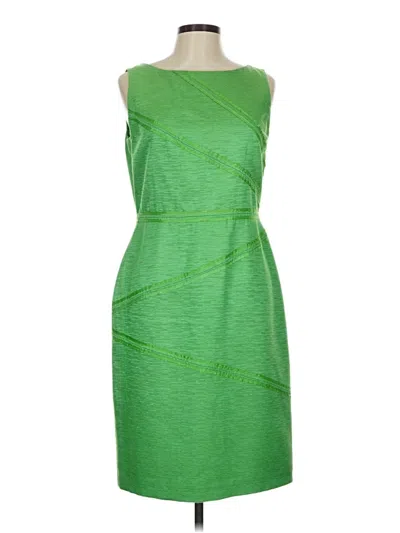 Pre-owned David Meister Cocktail Dress In Green