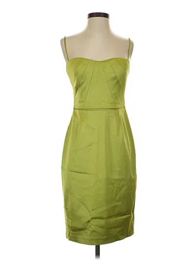 Pre-owned David Meister Cocktail Dress In Green