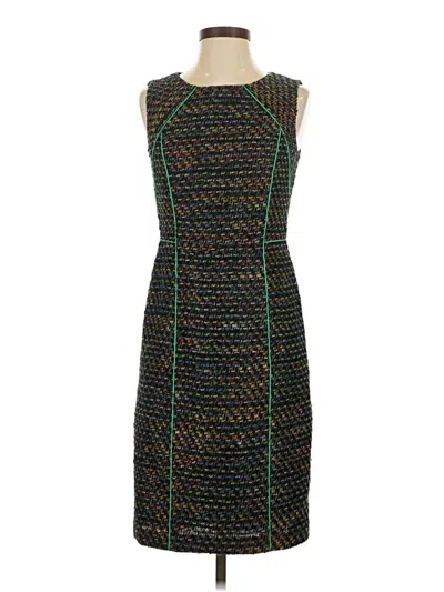Pre-owned David Meister Cocktail Dress In Green