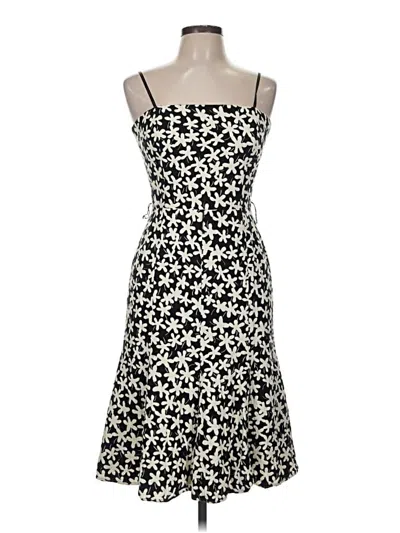 Pre-owned David Meister Cocktail Dress In Ivory