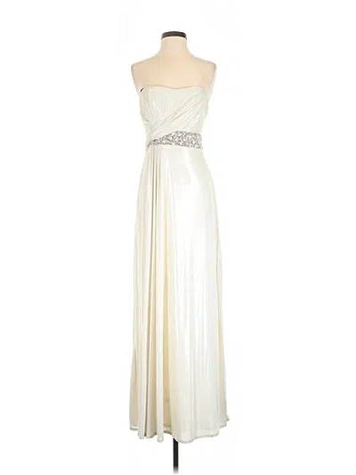 David Meister Cocktail Dress In White