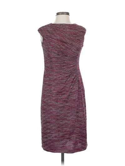 Pre-owned David Meister Cocktail Dress In Pink