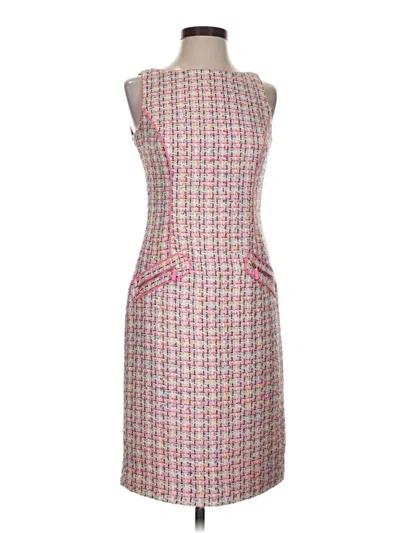 Pre-owned David Meister Cocktail Dress In Pink