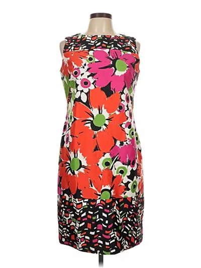 Pre-owned David Meister Cocktail Dress In Red