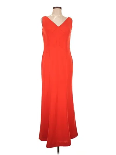 Pre-owned David Meister Cocktail Dress In Red