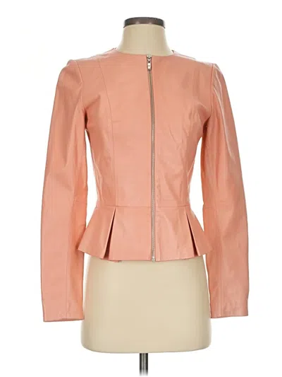 Pre-owned David Meister Jacket In Orange