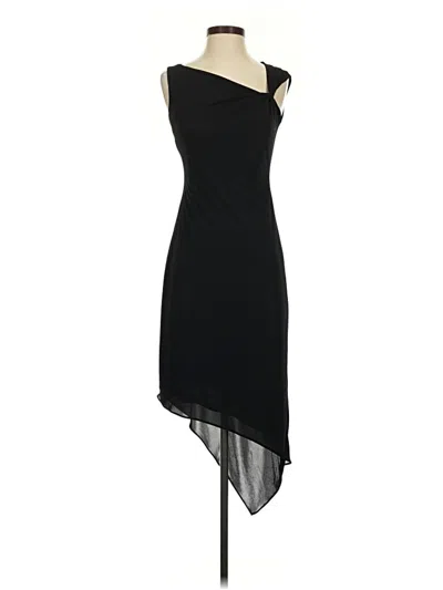 Pre-owned David Meister Sleeveless T-shirt In Black