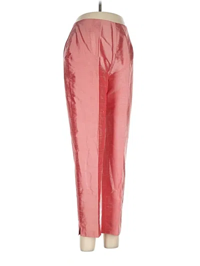 Pre-owned David Meister Track Pants In Red