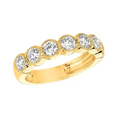 Pre-owned David Morris 1.40 Carat Natural Diamond Ring G Si 14 Karat Yellow Gold