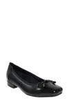 David Tate Alpha Square Toe Flat In Multi