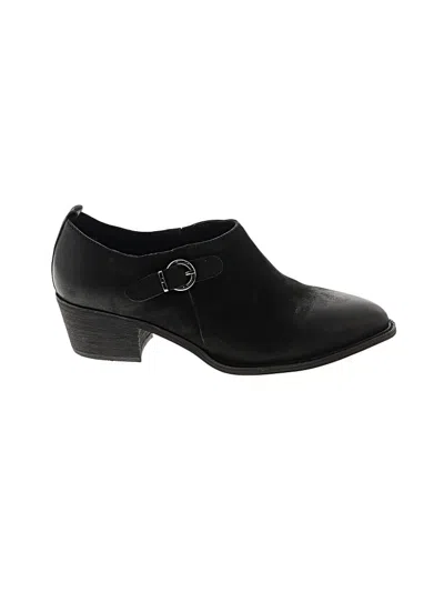 Pre-owned David Tate Ankle Boots In Black