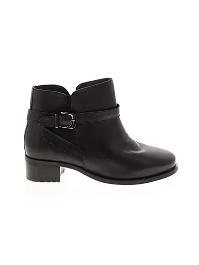 Pre-owned David Tate Ankle Boots In Black