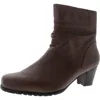 David Tate Kona Leather Bootie In Multi