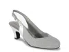 David Tate Avenue Slingback Pump In Gray