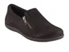 David Tate Bend Leather Flat In Brown