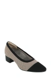 David Tate Cane Pump In Black
