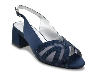 David Tate Desire Sandal In Blue