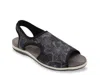 David Tate Stretch Slingback Sandal In Black